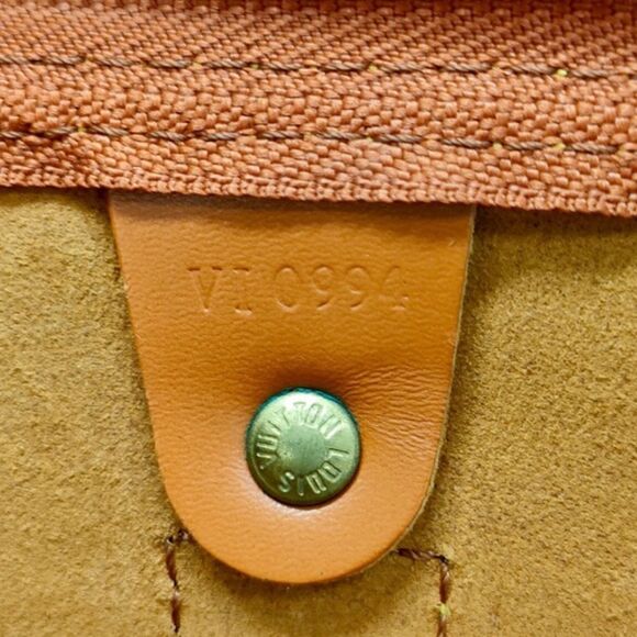 M LOUIS VUITTON Cipango Gold Epi Leather Keepall LV 50 Boston Travel Bag VI0994 - Picture 9 of 17